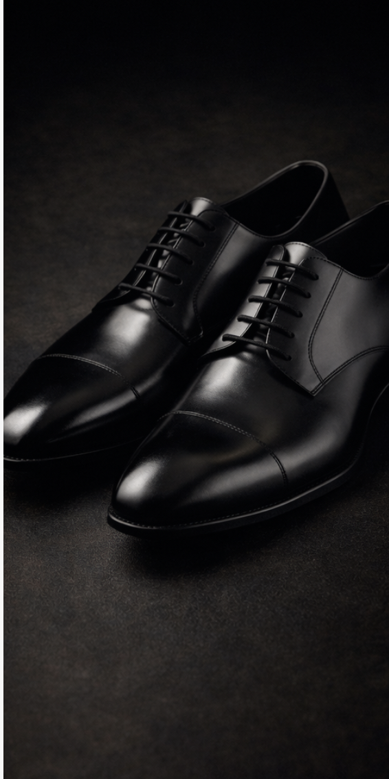 حذاء جلد كلاسيكي